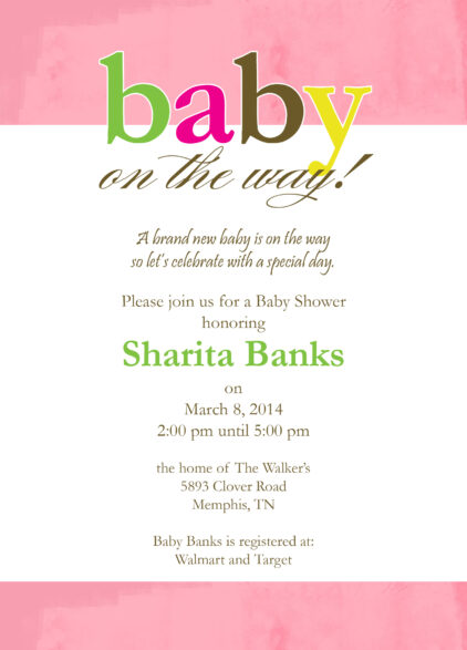 Baby on the way