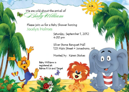 The zoo invitation